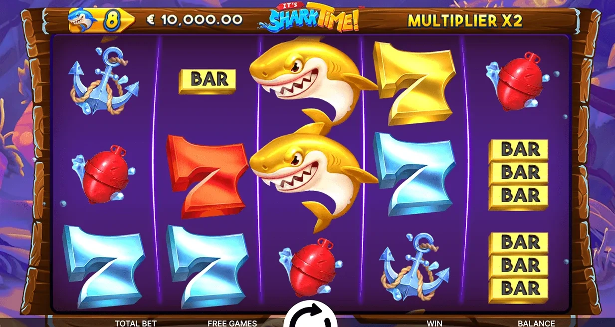 its shark time pokie
